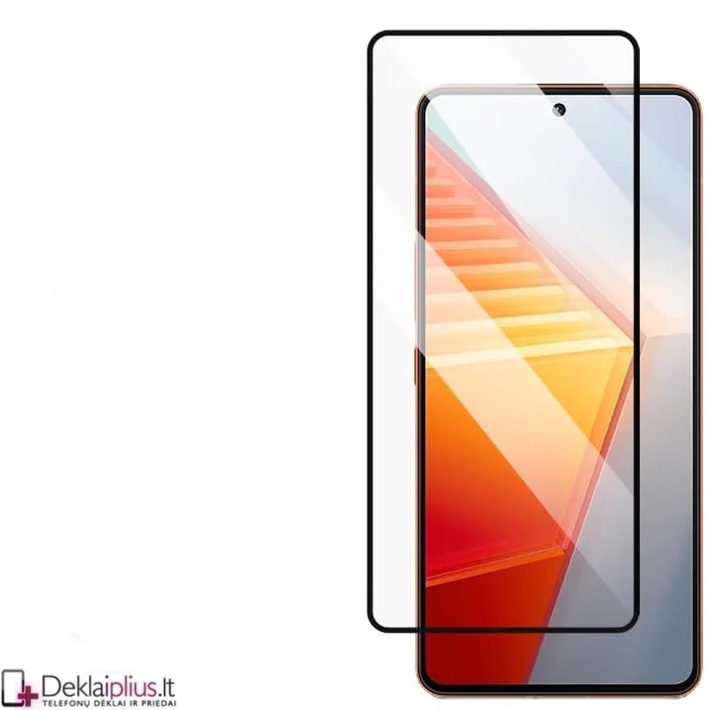 Telefono ekrano grūdintas stiklas - per visą ekraną (Oppo Reno 12 F 5G/4G) Telefono ekrano grūdintas stiklas - per visą ekraną (Oppo Reno 12 F 5G/4G)